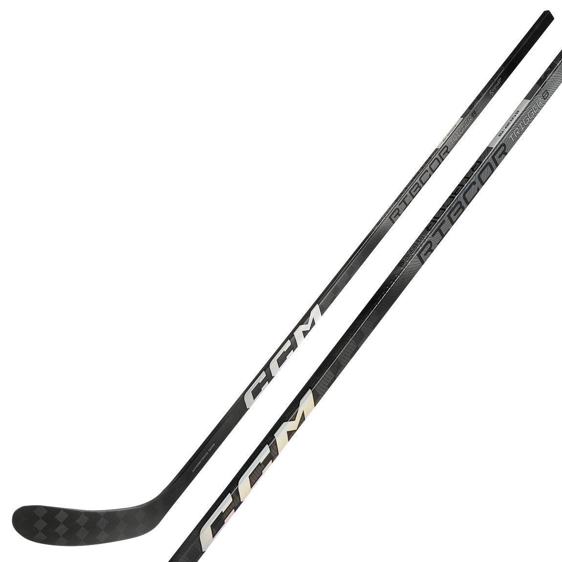 CCM Ribcor Trigger 8 Pro (Chrome) Hockey Stick - Junior