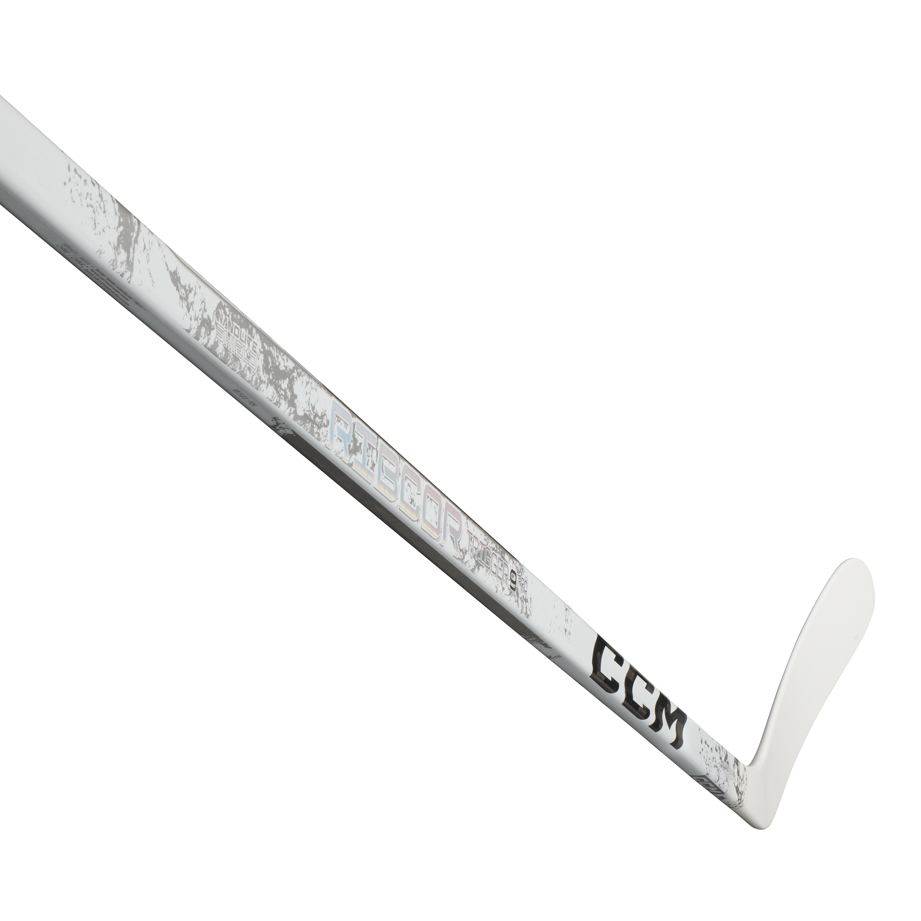 CCM Ribcor Trigger 9 Pro (WHITE) Hockey Stick - Senior