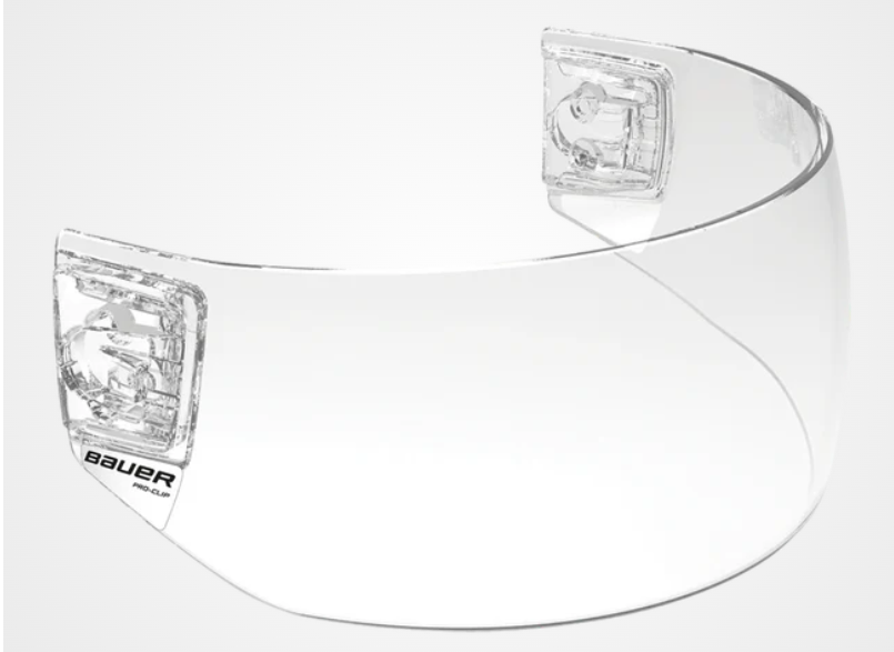 Bauer PRO-CLIP STRAIGHT VISOR Medium