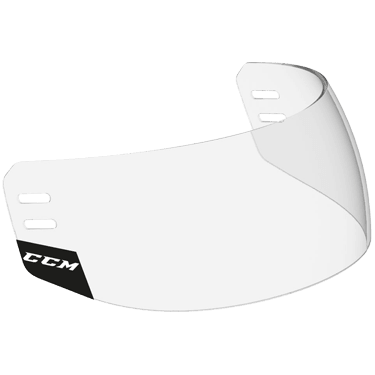 Visor Straight Certified with Spacer with screws - Senior - Sports Excellence