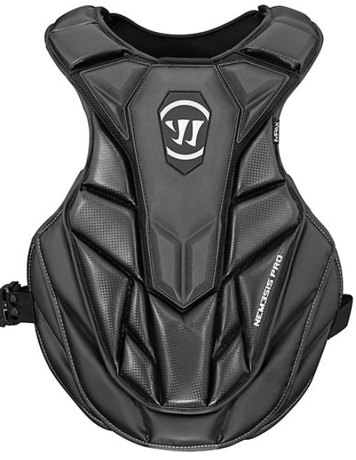 Warrior Nemesis Pro Chest Pad Goalie Lacrosse